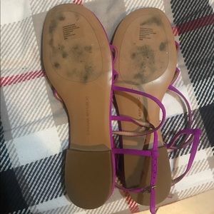 Crisscross banana republic sandals